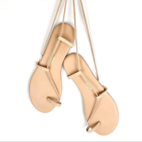 TKEES Shoes - JO  NWOT leather lace-up Leather Sandal in Purdy
